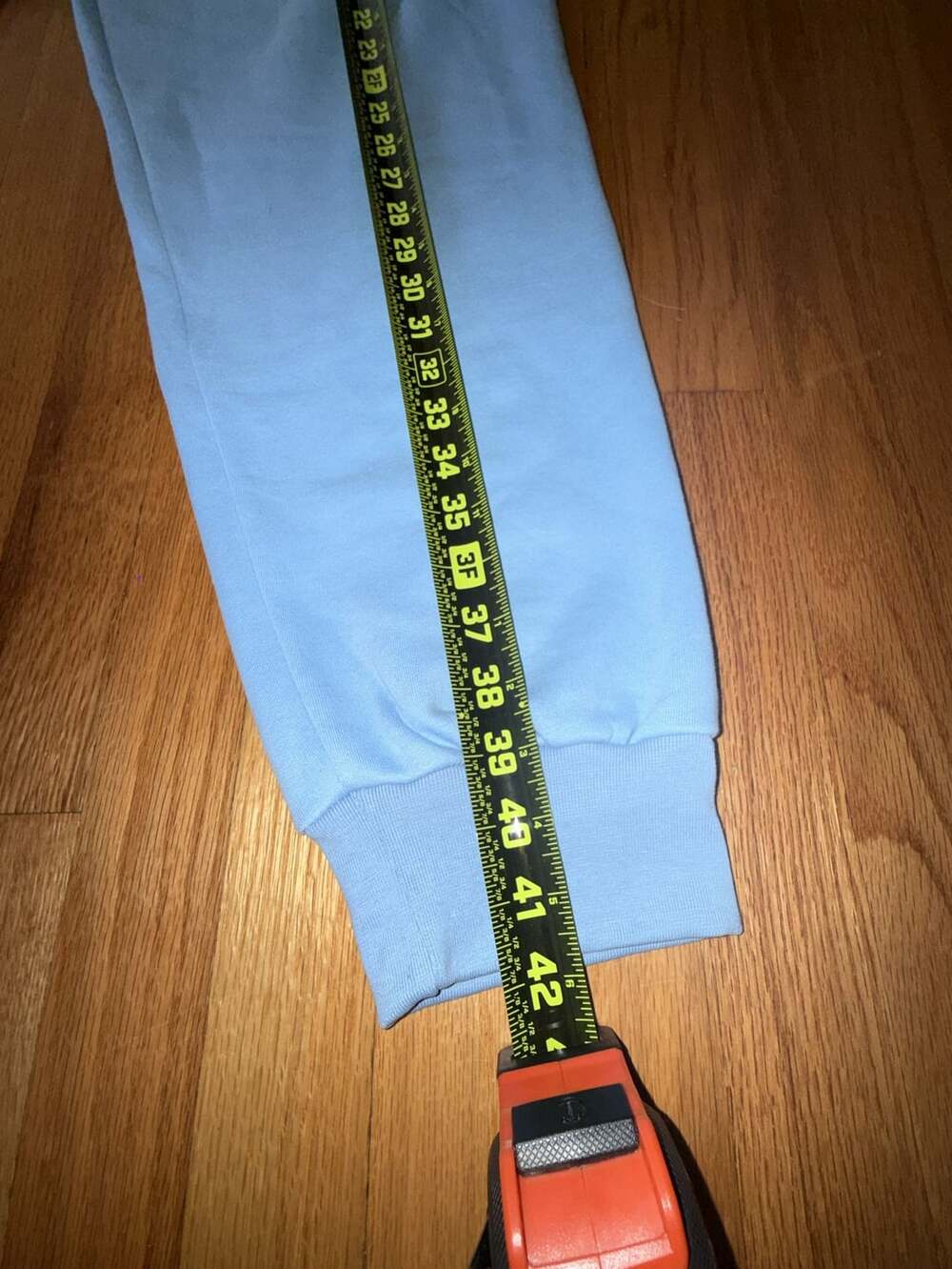 The Hustlers Prosper Sweatpants Size XL Light Blue Streetwear - Picture 9 of 11